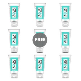 AQUA TRAVEL - Wasserbasierter Gleitgel mit tropischem Fruchtgeschmack - 50 ml 8+1 gratis