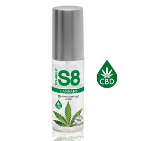 STIMUL8 S8 Hybrid-Lubrikant mit Cannabis 50 ml – langanhaltend & hautschonend