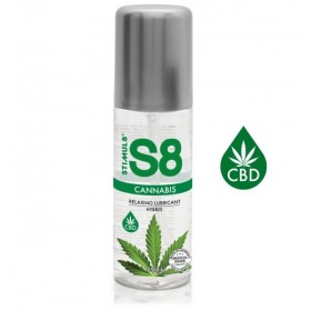 STIMUL8 S8 Hybrid-Lubrikant Cannabis 125 ml – langanhaltende Gleitfähigkeit