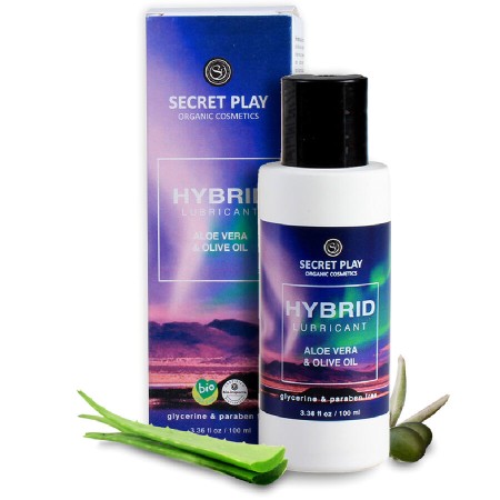 SECRETPLAY - Organisches Hybrid-Lubrikant 100 ml mit Aloe Vera