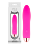 DOLCE VITA - Wiederaufladbarer Vibrator Four Rosa mit 7 Geschwindigkeiten
