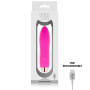 DOLCE VITA - Wiederaufladbarer Vibrator Four Rosa mit 7 Geschwindigkeiten