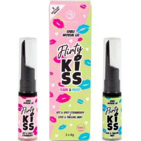 SECRETPLAY - Flirty Kiss Oralgels mit Erdbeer- & Minzgeschmack 2 x 8 g
