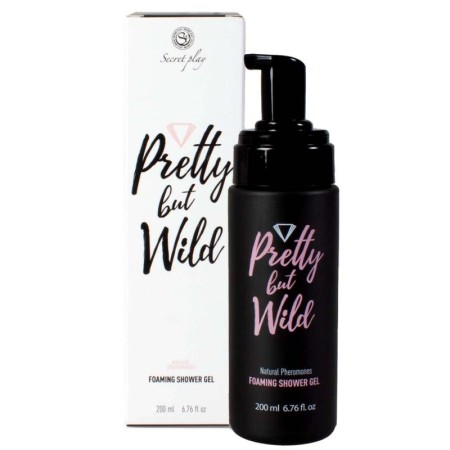 SECRETPLAY Pretty but Wild Schäumendes Duschgel 200 ml – Pflanzliche Pflege & Anti-Cellulite