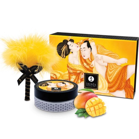 SHUNGA - Essbares Mango Massagepulver Set