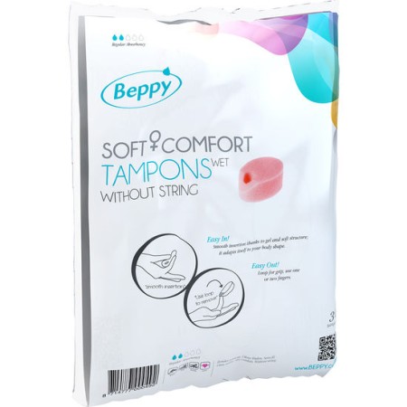BEPPY - Weiche Komfort Tampons ohne Faden, 30 Stück