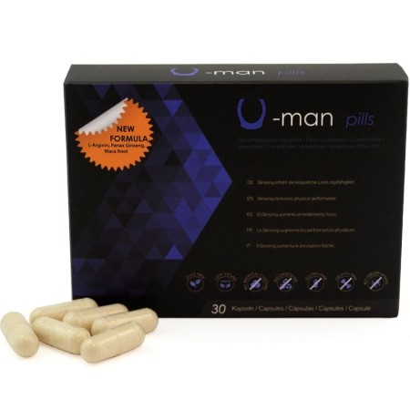 U-Man Pills – Natürliches Nahrungsergänzungsmittel zur Unterstützung der männlichen Potenz