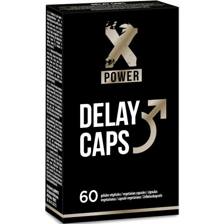 XPOWER Delay Caps - Verzögerungskapseln gegen vorzeitige Ejakulation, 60 Kapseln