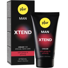 PJUR MAN XTEND stimulierende Massagecreme 50 ml mit Ginkgo und Ginseng