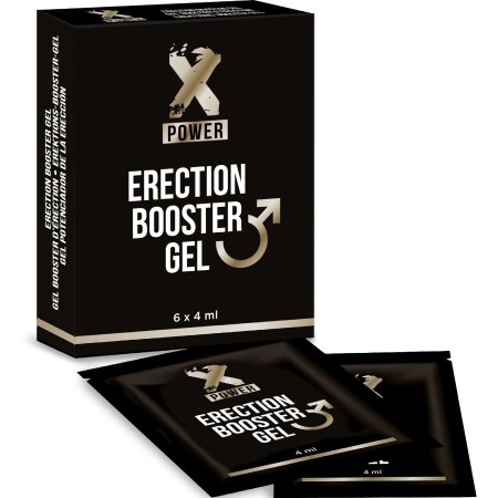 XPOWER Erektionsverstärker Gel 6 x 4 ml – Schnelle und effektive Erektionshilfe