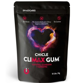 WUG Climax – Funktioneller Kaugummi mit Maca, Damiana und Ginseng zur Steigerung von Lust und Vitalität