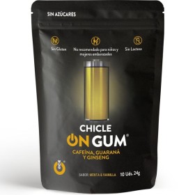 WUG GUM ON – Koffein, Ginseng und Guarana Kaugummi für sofortige Energie