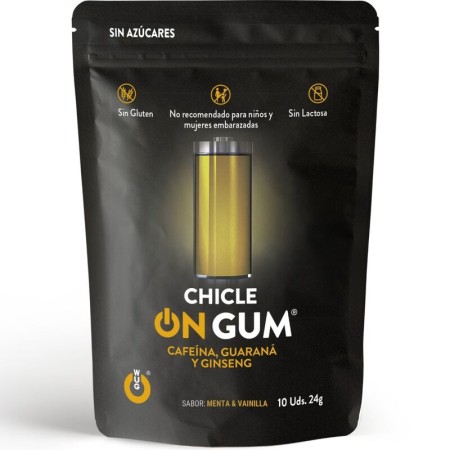 WUG GUM ON – Koffein, Ginseng und Guarana Kaugummi für sofortige Energie