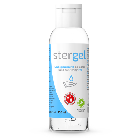 STERGEL Hydroalkoholisches Handdesinfektionsgel mit Aloe Vera 100 ml