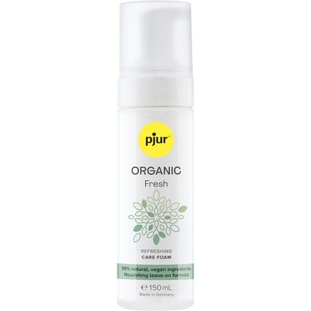PJUR ORGANIC Fresh Vegane erfrischende Schaumreinigung ohne Abspülen 150 ml