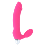 INTENSE - SUGAR Sieben Vibrationsmodi Silikon Dildo Fuchsia