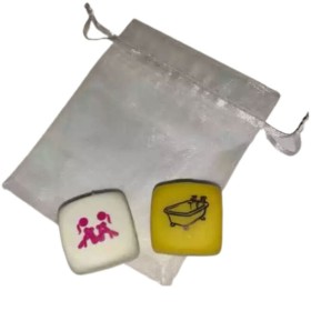 DIABLO PICANTE - 2 KAMASUTRA WÜRFEL FÜR FRAUEN MIT POSITION + ORT