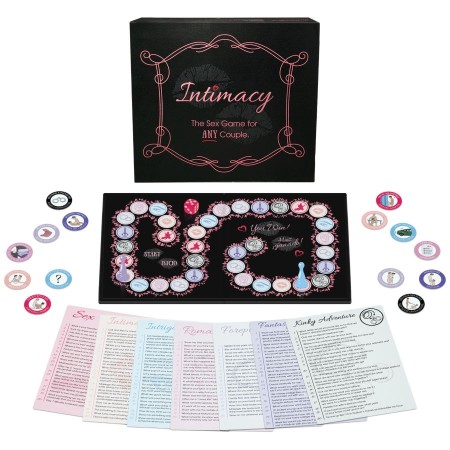KHEPER GAMES - INTIMACY Spiel für Paare – Erotisches Brettspiel für intime Momente