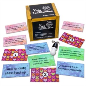 DIABLO PICANTE - Das Verführungsspiel "Die Versuchungsbox" mit Mini-Vibrator