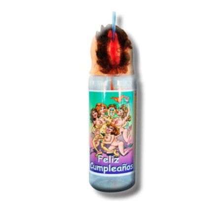 DIABLO PICANTE - Lippenflasche Geburtstag Party 750 ml