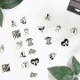 SECRET PLAY - Set mit 10 temporären Tattoos Kinky Collection