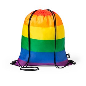 PRIDE - Rucksack mit Regenbogenflagge, leicht und flexibel