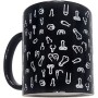 DIABLO PICANTE - Schwarze Penis-Tasse 370 ml