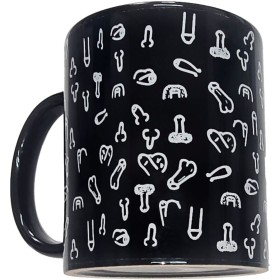 DIABLO PICANTE - Schwarze Penis-Tasse 370 ml