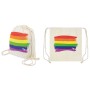 PRIDE - Baumwollrucksack mit LGBT-Flagge