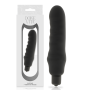 DOLCE VITA - GENIUS Vibrator aus schwarzem Silikon
