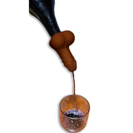 DIABLO PICANTE - Wein Dekanter in Mulatto-Penisform