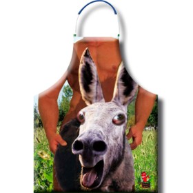 DIABLO PICANTE - Lustige und Erotische Donkey Schürze aus Polyester