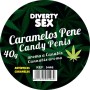DIABLO PICANTE - 20 Cannabis Duft-Penisbonbons
