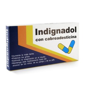 Diablo Goloso - Indignadol Medikamentenbox mit Fruchtbonbons