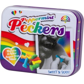 SPENCER & FLEETWOOD - PECKERS Pfefferminz Regenbogenbonbons ohne Zucker
