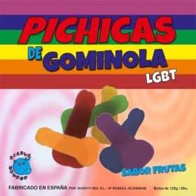 PRIDE - Fruchtige Gummibonbons in Penisform LGBT