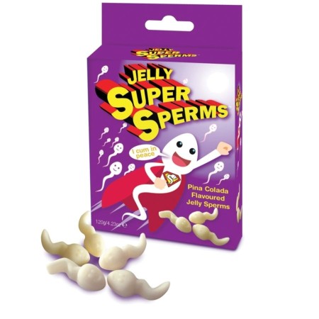 SPENCER & FLETWOOD - Jelly Super Sperm Gummis 120g mit Ananas-Kokos Geschmack