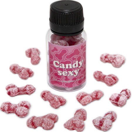 DIABLO PICANTE - Candy Sexy Erdbeer-Kirsche Gummibärchen, 12 Stück