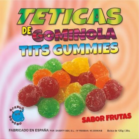 DIABLO GOLOSO - Bunte Zucker Gummi-Brüste