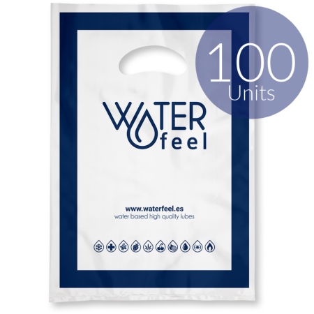 WATERFEEL - 100 kleine Plastikbeutel 25 x 35 cm