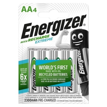 ENERGIZER EXTREME Wiederaufladbare AA Batterie HR6 2300mAh 4er Pack