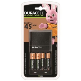 DURACELL Schnellladegerät 45 Min + 2xAA 1700mAh + 2xAAA 750mAh