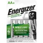 ENERGIZER - Wiederaufladbare AA-Batterien, 4er Blisterpack
