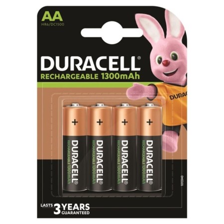 Duracell HR6 AA 1300mAh NiMH Akku 4er Pack
