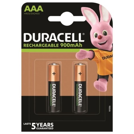 DURACELL - Wiederaufladbare Batterie HR03 AAA 900mAh 2er Pack