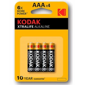 KODAK XTRALIFE AAA LR03 Alkali-Batterien, 4er-Blister