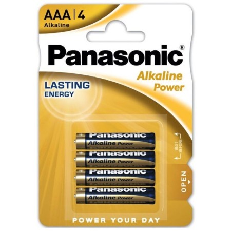 PANASONIC Bronze AAA LR03 Alkaline Batterie 4er Pack