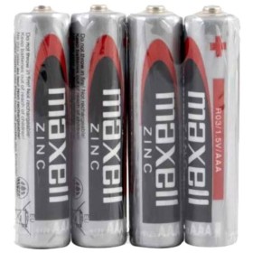 MAXELL AAA Mangan-Salzbatterien R03, 4 Stück im Blister