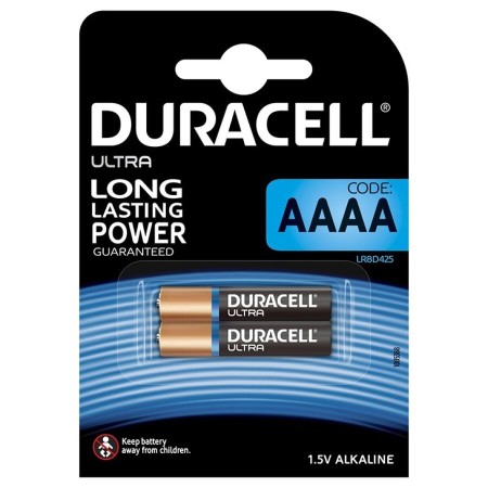 DURACELL Ultra Power AAAA Alkali-Batterie MX2500 1,5V, 2er Pack
