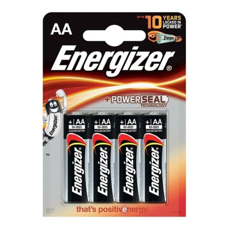ENERGIZER Alkaline Power AA LR6 Batterien 4er Pack